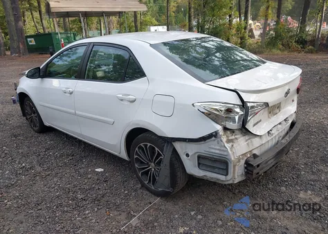 2015 Toyota Corolla S Plus из США, поврежденный, VIN 2T1BURHE6FC294360